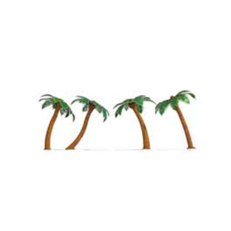 NOCH 21973  HO Palm Trees (4)