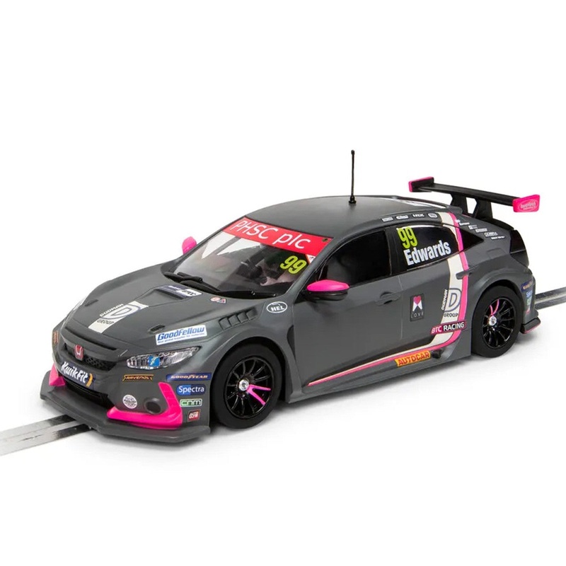Scalextric – C4317 – Honda Civic Type R Btcc 2021 Jade Edward