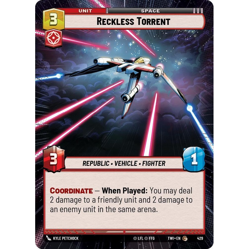 SWU – Reckless Torrent (429) (Foil)