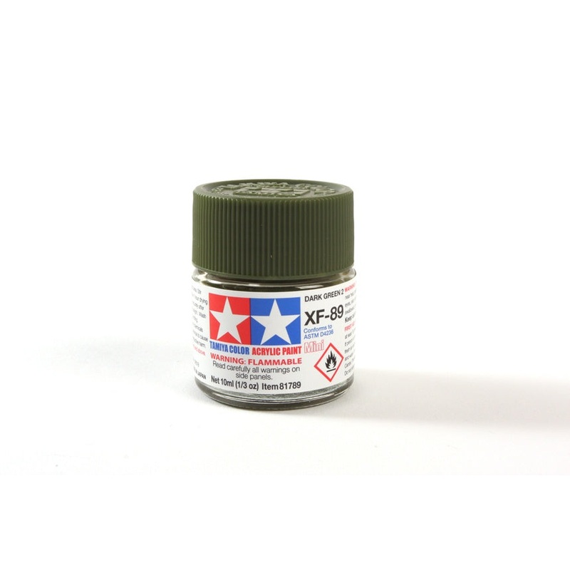 Tamiya – XF-89 Dark Green 2 Mini Acrylic (10ml)