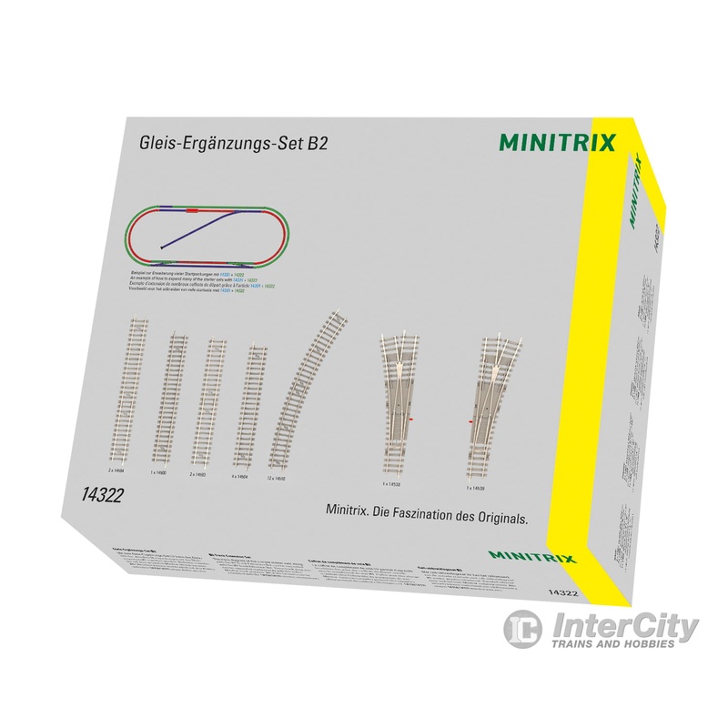 Trix 14322 N B2 Track Extension Set