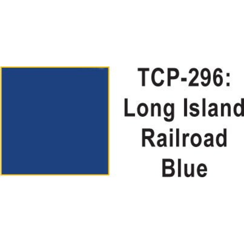 Tru Color TCP-296 Long Island Railway Blue Paint 1 ounce
