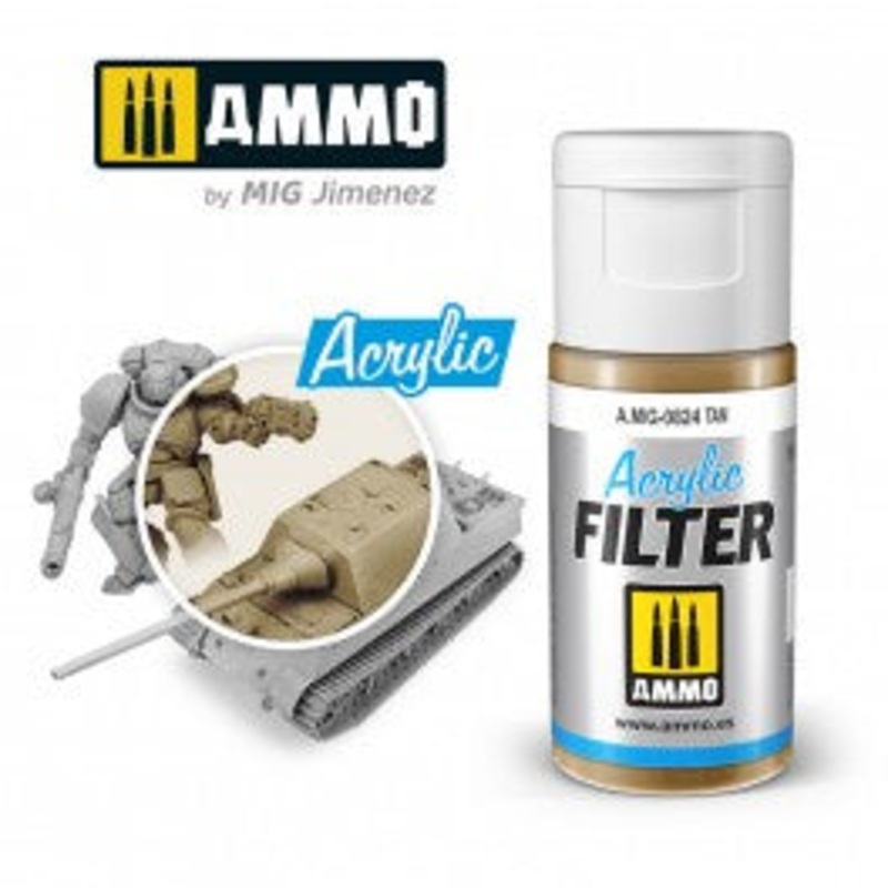 AMMO – 0824 Acrylic FILTER Tan