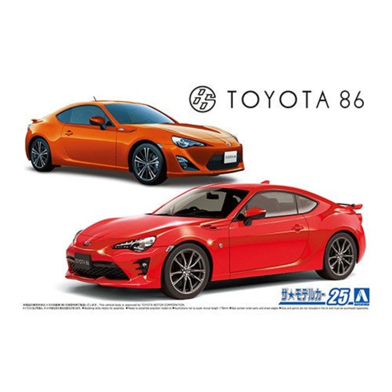 Aoshima – 1/24 Toyota ZN6 Toyota 86 ’16