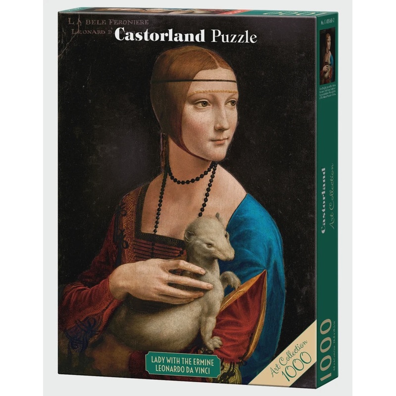 Castorland – Lady w/ the Ermine (Da Vinci) (1000pcs)