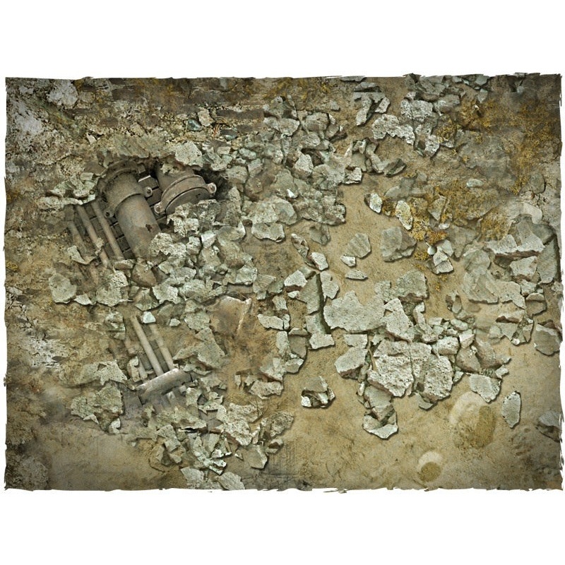 Deep-Cut Studio – Game Mat – Urban Wasteland (Mousepad 4×6′)