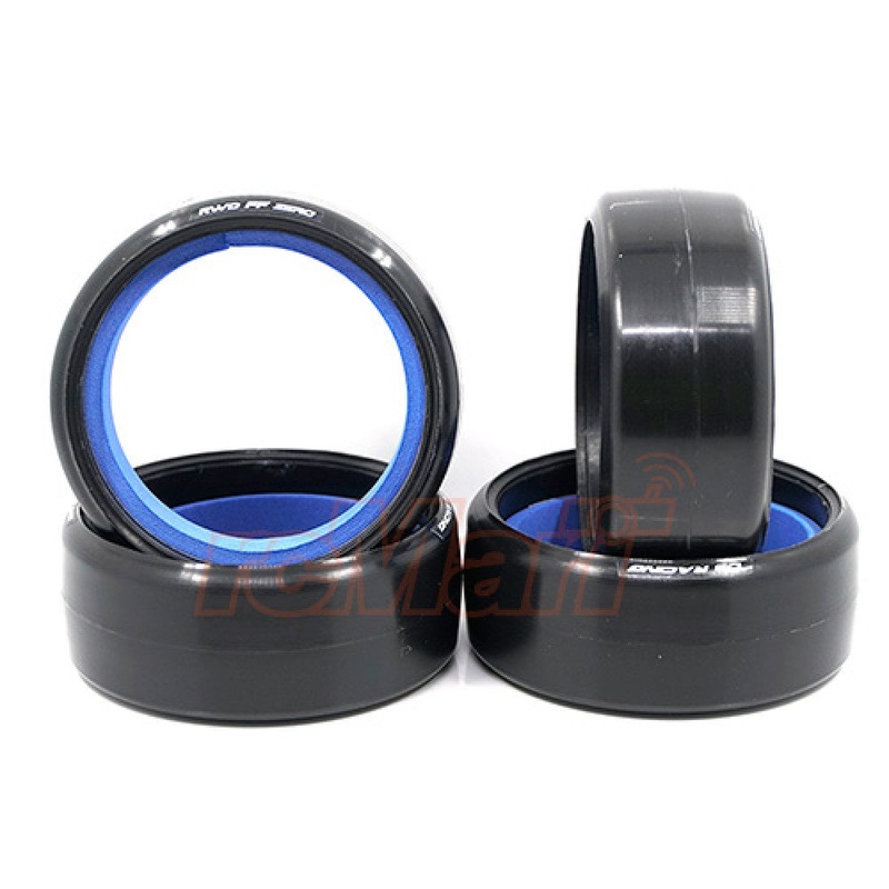 DS Racing – Competition Series RWD II FF Zero Tire for 1/10 Drift (4 pcs)