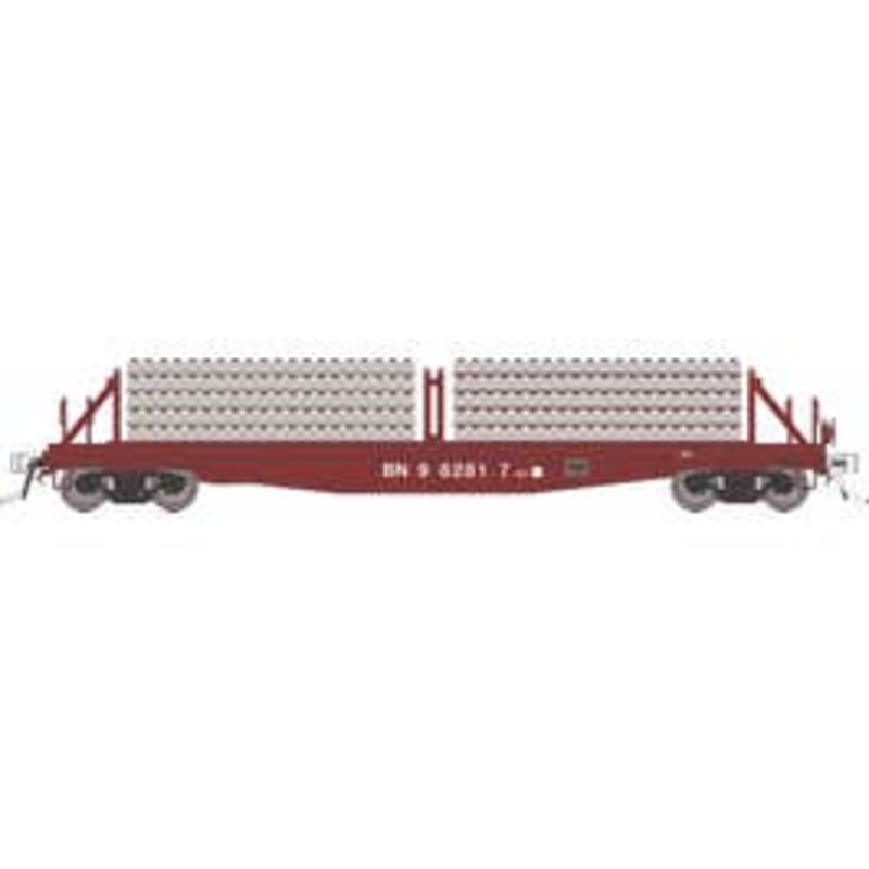 Rapido 138303 HO F30D 50' Tie Car: BN – MOW: 6-Pack #2