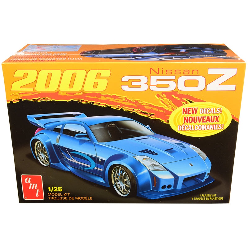 Skill 2 Model Kit 2006 Nissan 350Z 1/25 Scale Model by AMT