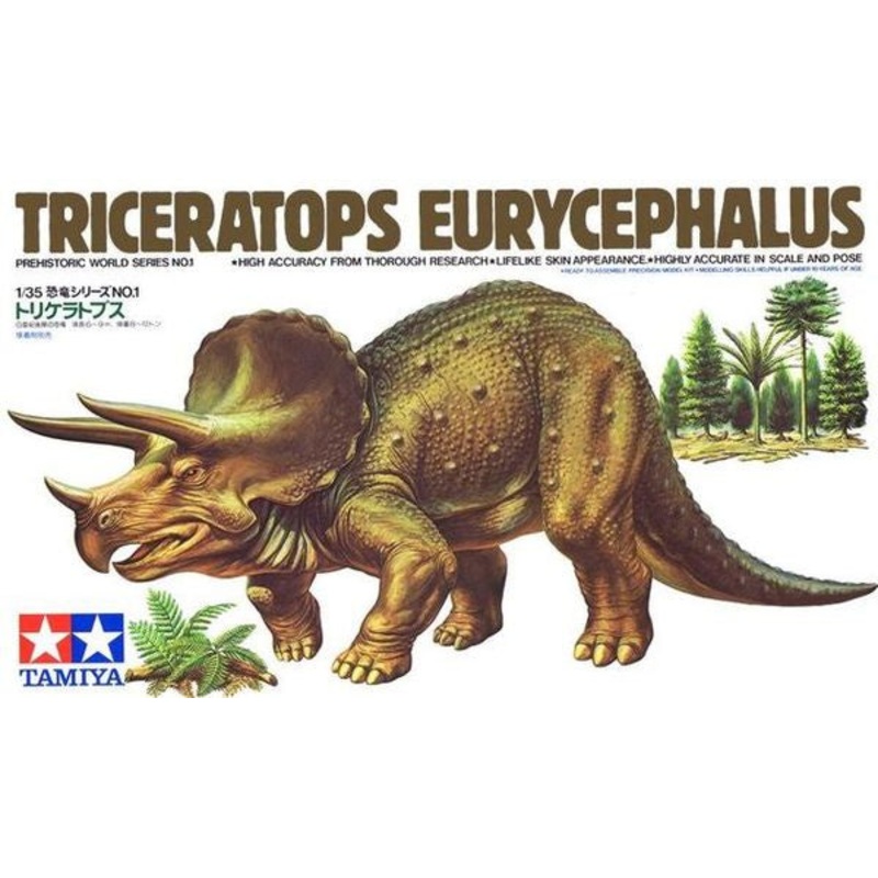 Tamiya – 1/35 Triceratops Eurycephalus