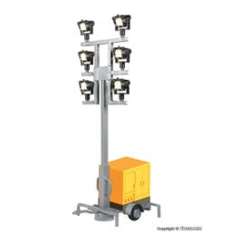 Viessmann 1343  HO Floodlight Trailer w/Working LEDs