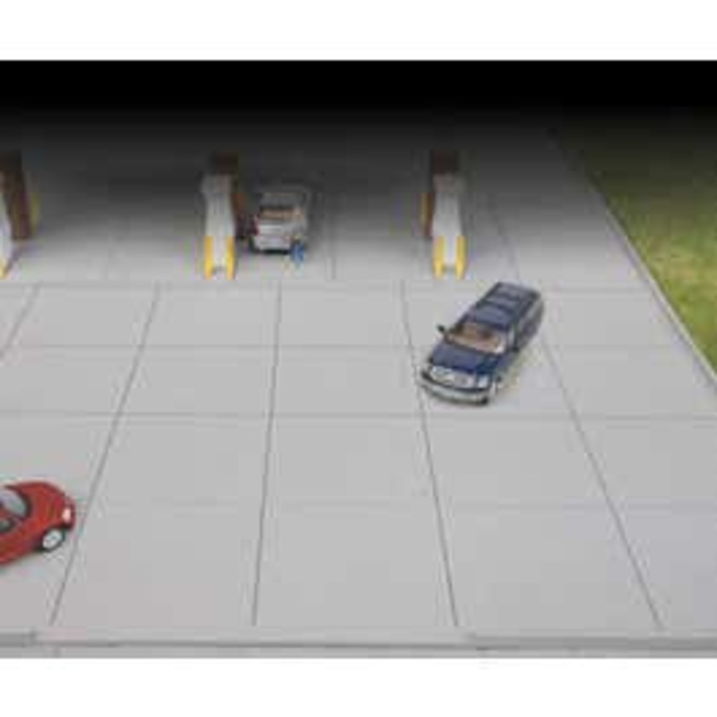 Walthers #933-3540 Gas Station Parking Lot– Kit