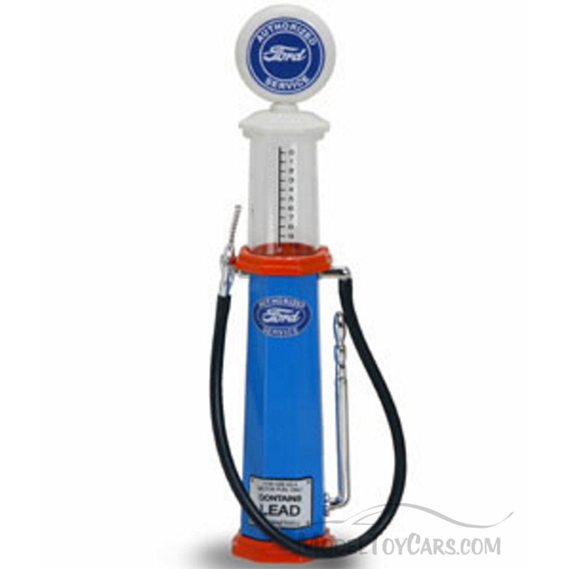 Yatming – 1/18 Gas Pump Ford Emblem Round