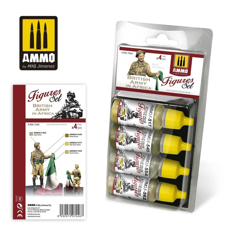 AMMO – 7046 British Army in Africa (Paint Set)