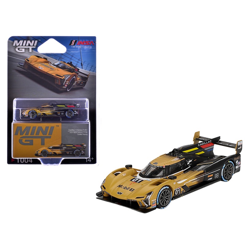 Cadillac V-Series.R #01 Sebastien Bourdais – Scott Dixon – Renger van der Zande “Cadillac Racing” 2nd Place IMSA “12 Hours of Sebring” (2024) Limited Edition 1/64 Diecast Model Car by Mini GT