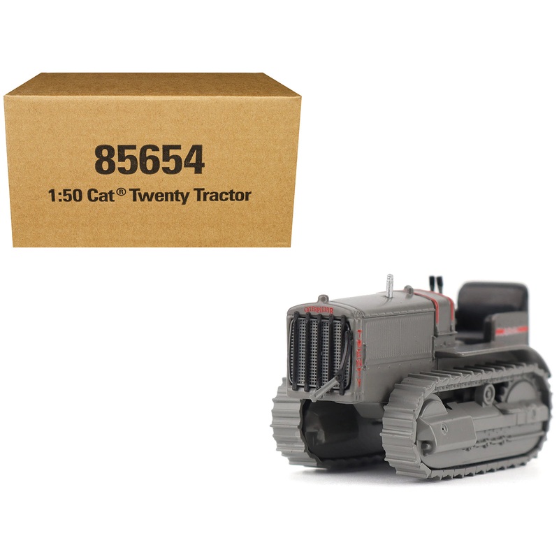 CAT Caterpillar Twenty Tractor Gray “Centennial Series” 1/50 Diecast Model by Diecast Masters