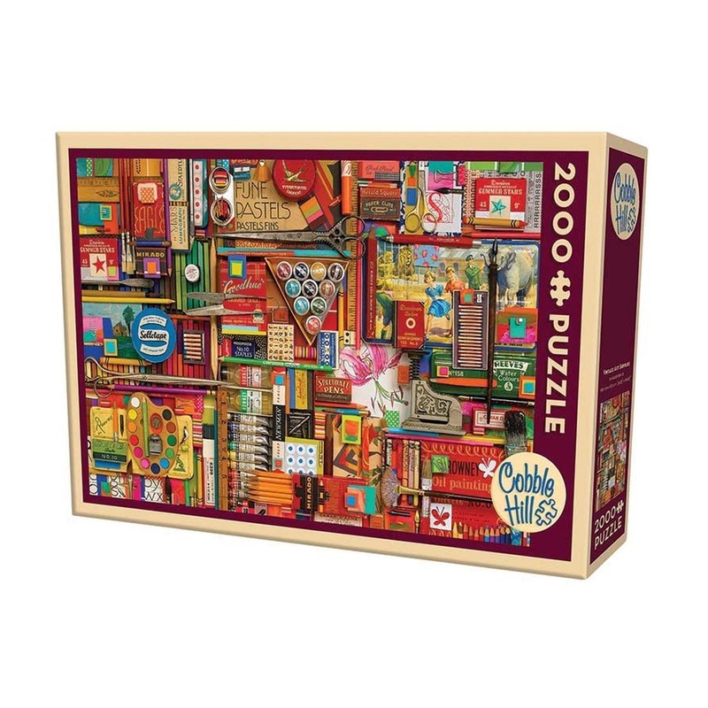 Cobble Hill – Vintage Art Supplies (2000pcs)