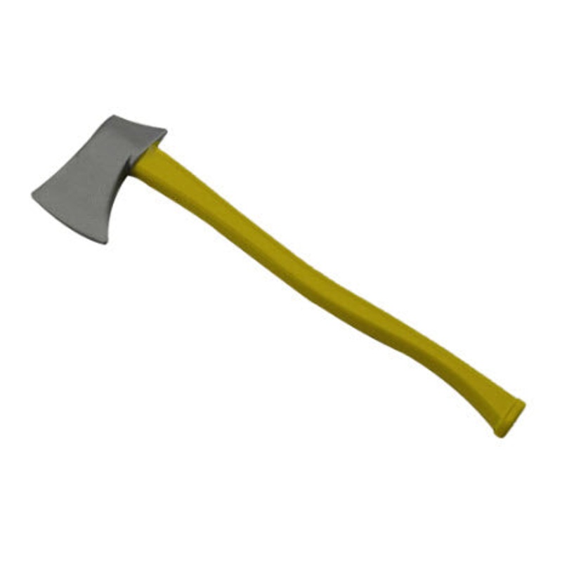 Details – Metal Axe Yellow