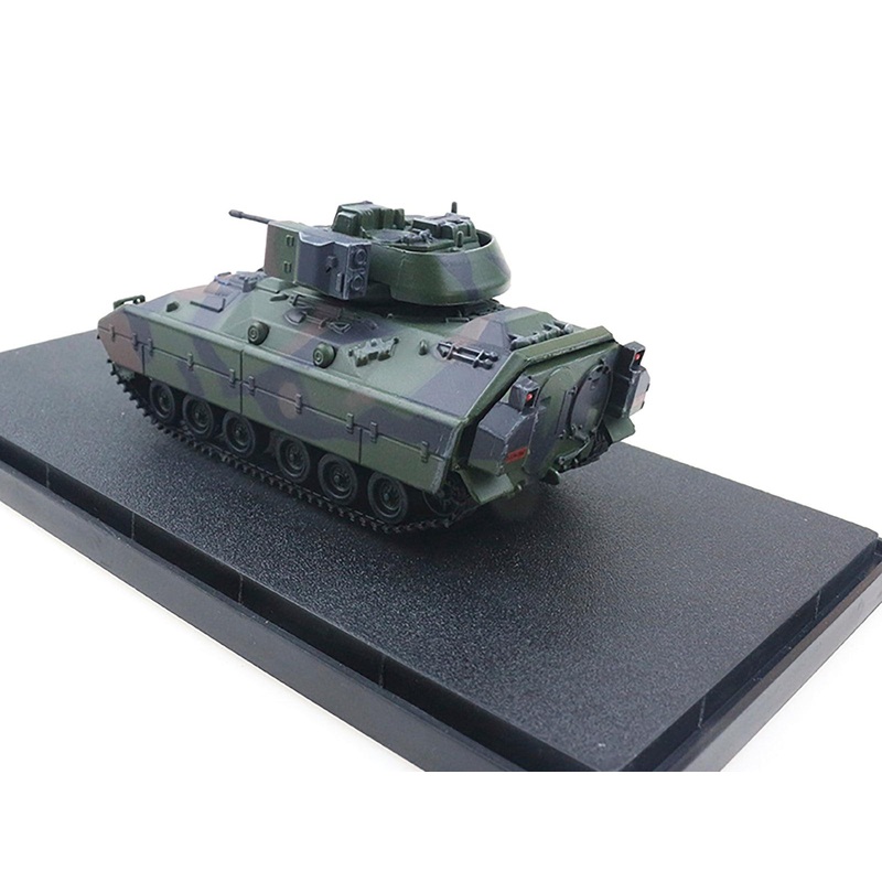 M2 Bradley Infantry Fighting Vehicle Tank “United States Army” Three-Tone Camouflage 1/72 Diecast Model