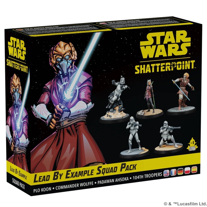 Star Wars Shatterpoint – Lead By Example Squad Pack