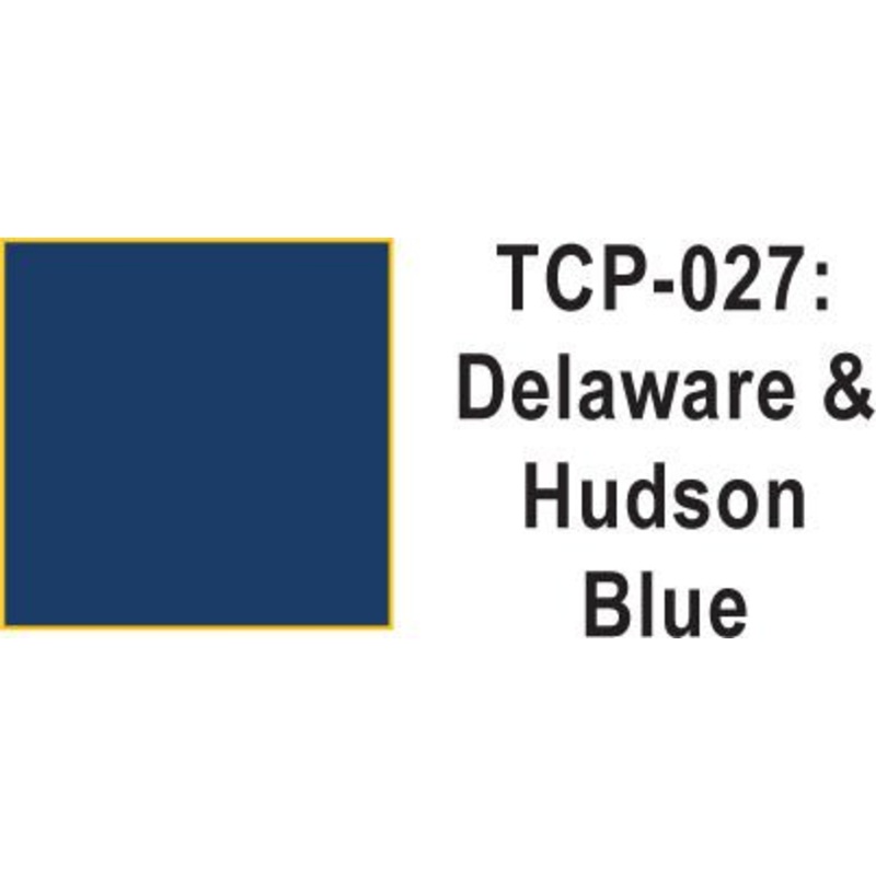 Tru Color TCP-27 Delaware and Hudson Blue Paint 1 ounce