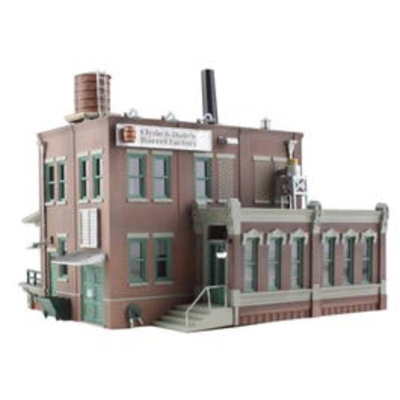 Woodland Scenics BR5026 HO Clyde & Dale's Barrel Factory (Built-Up)