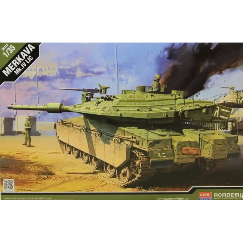 Academy – 1/35 Merkava Mk.IV LIC (Updated)