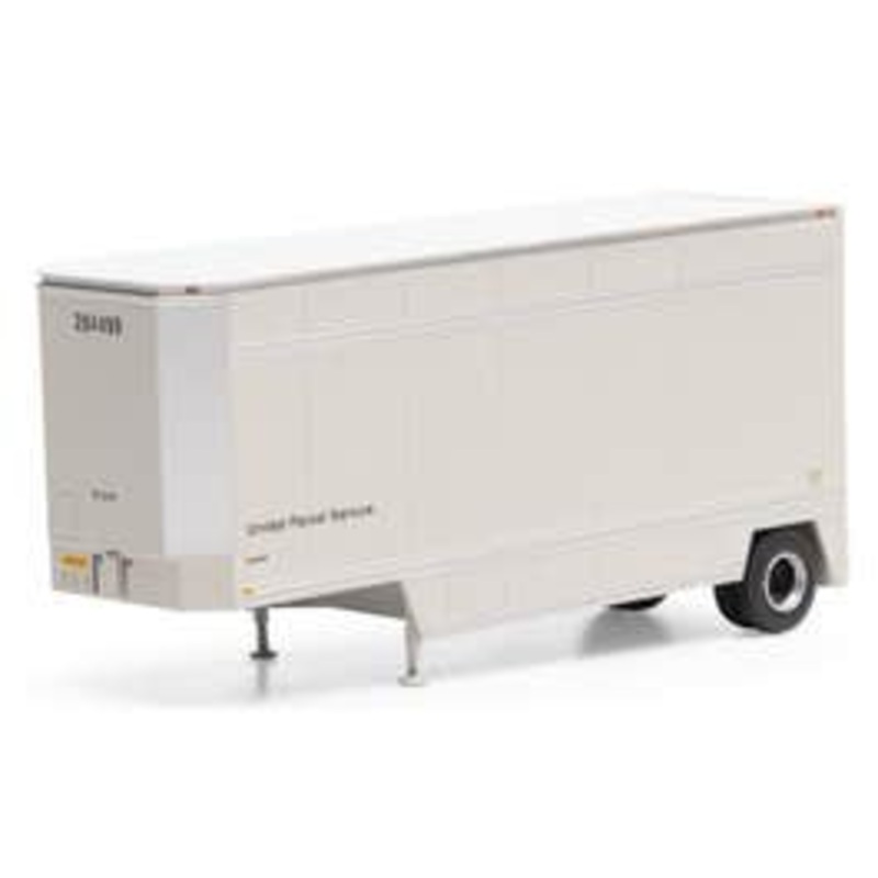 Athearn #90202 28' Drop Sill TrailerUPS/No Shield #284499