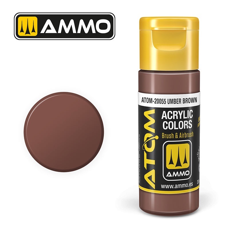 ATOM – 20055  Umber Brown (20ml)