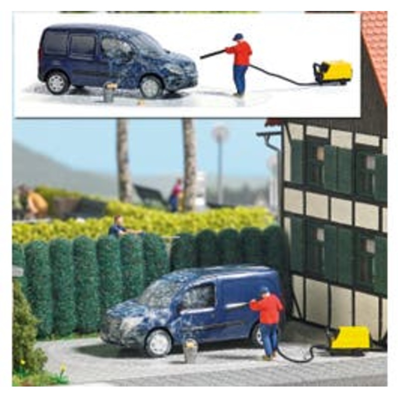 Busch 7825  HO Action Set: High Pressure Cleaning