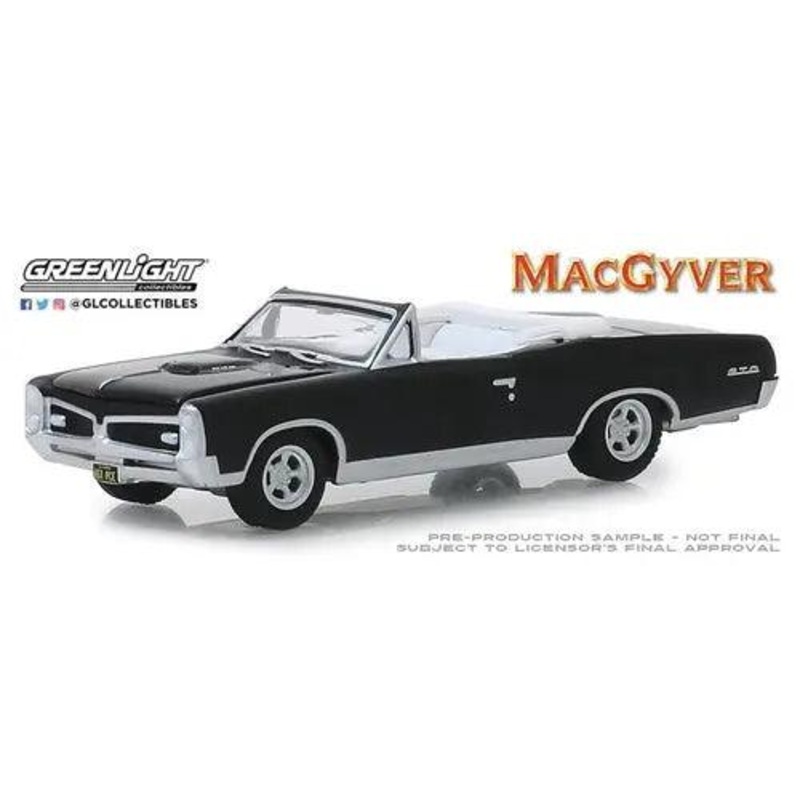 Greenlight – 1-64 Hollywood 24 – 1967 Pontiac GTO Convertible – MacGyver