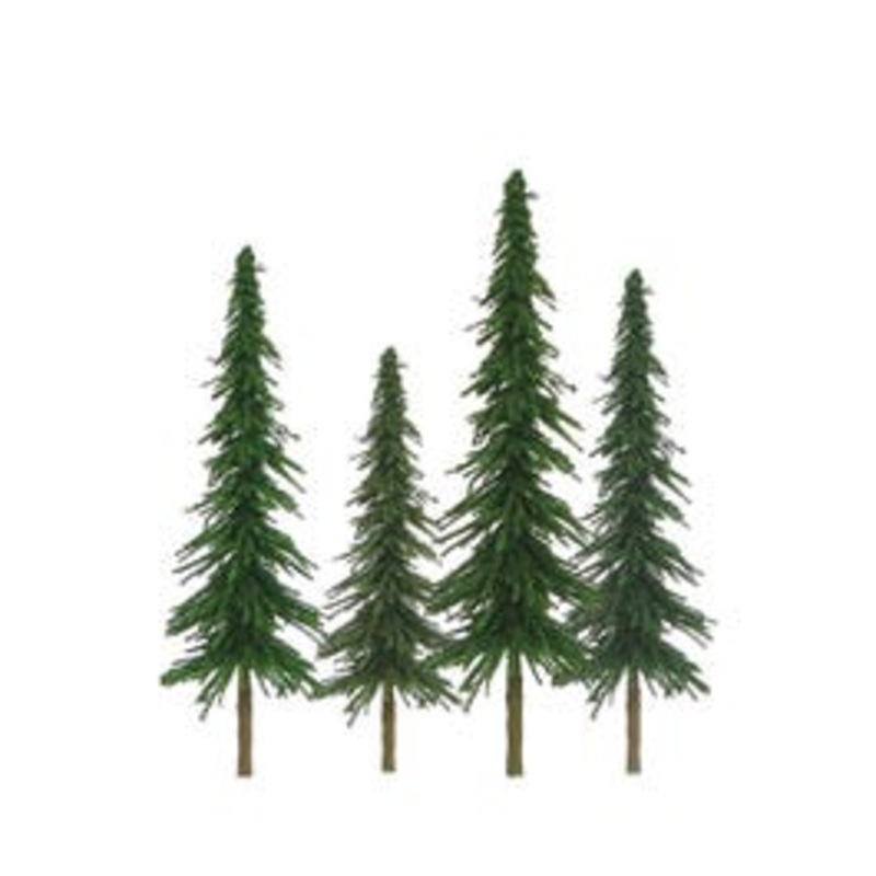 JTT 92028 HO SPRUCE 6″ to 10″ SCENIC O-scale, 12/pk