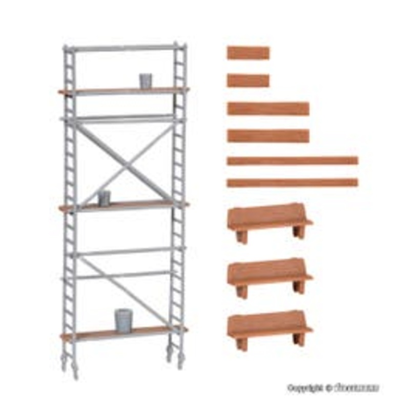 Kibri 38145  HO Scaffolding kit