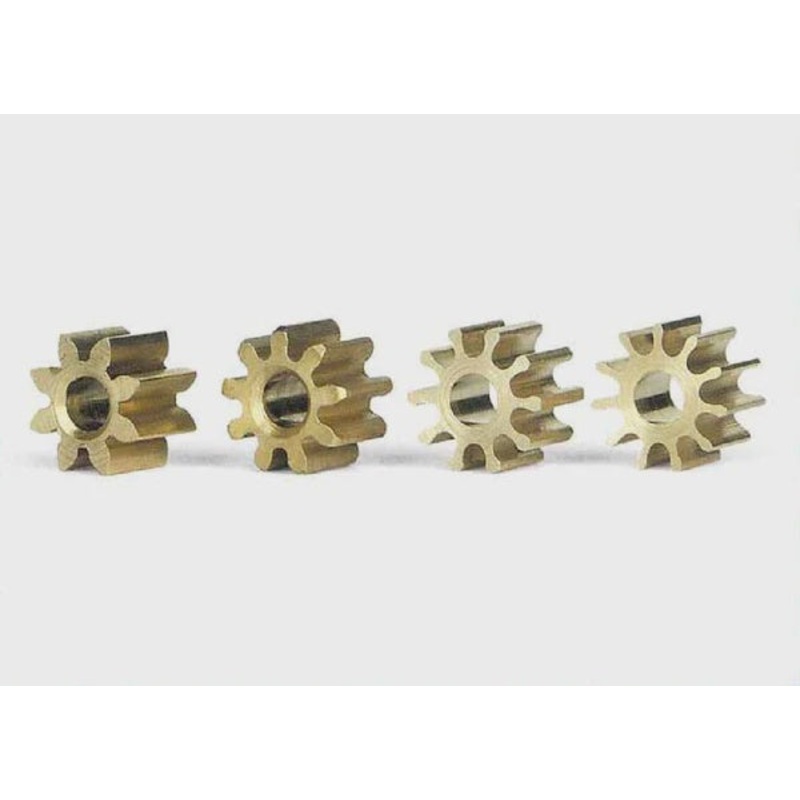 Slot.It – Brass Pinion 8-11t 5.5mm (4pc Set) (PIMX)