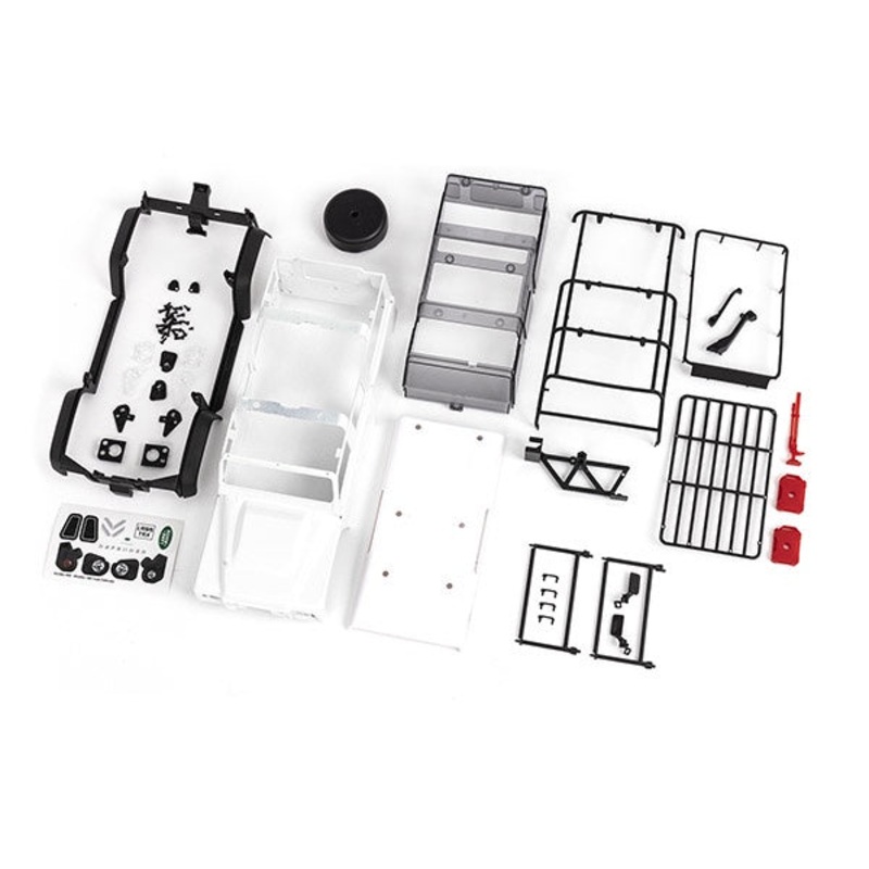 Traxxas – 9712 – Body – TRX-4M Land Rover White (TRX-4M)