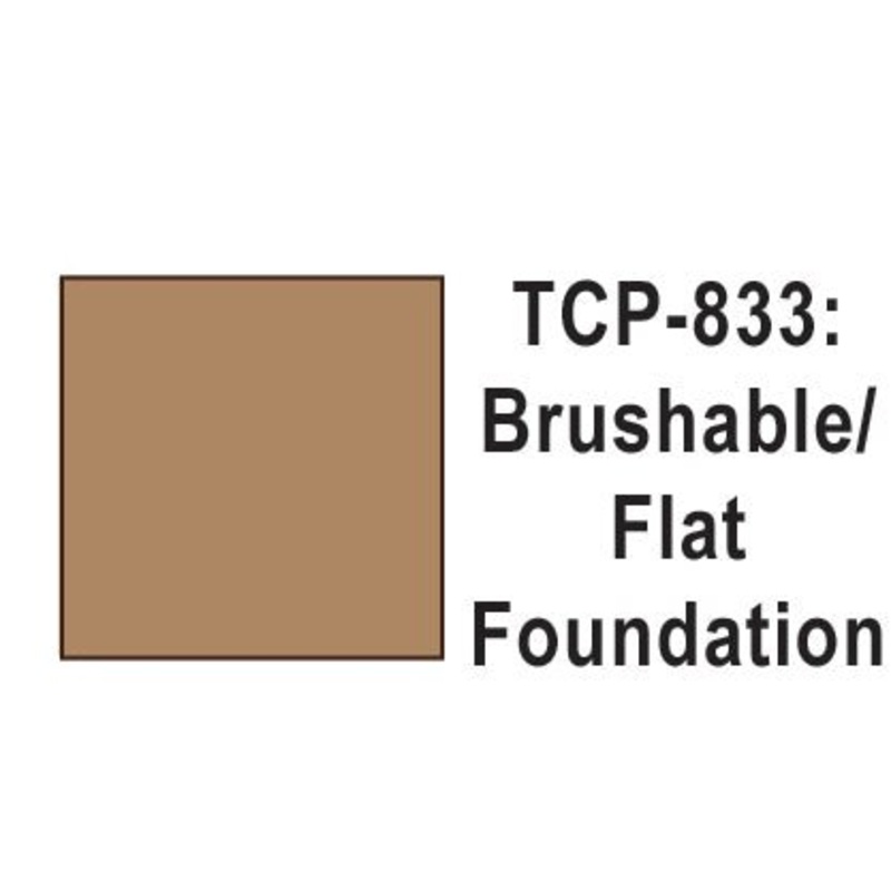 Tru Color TCP-833 Flat Foundation Paint 1 Fluid Ounce