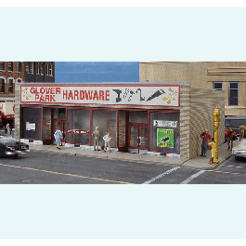 Walthers #933-3465 Cornerstone Series – Glover Park Hardware — Plastic Kit