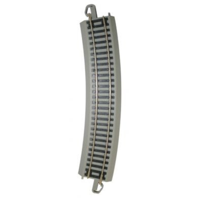 Bachmann 44583 HO Scale 22″ Radius Curved Bulk Track (50 PK)