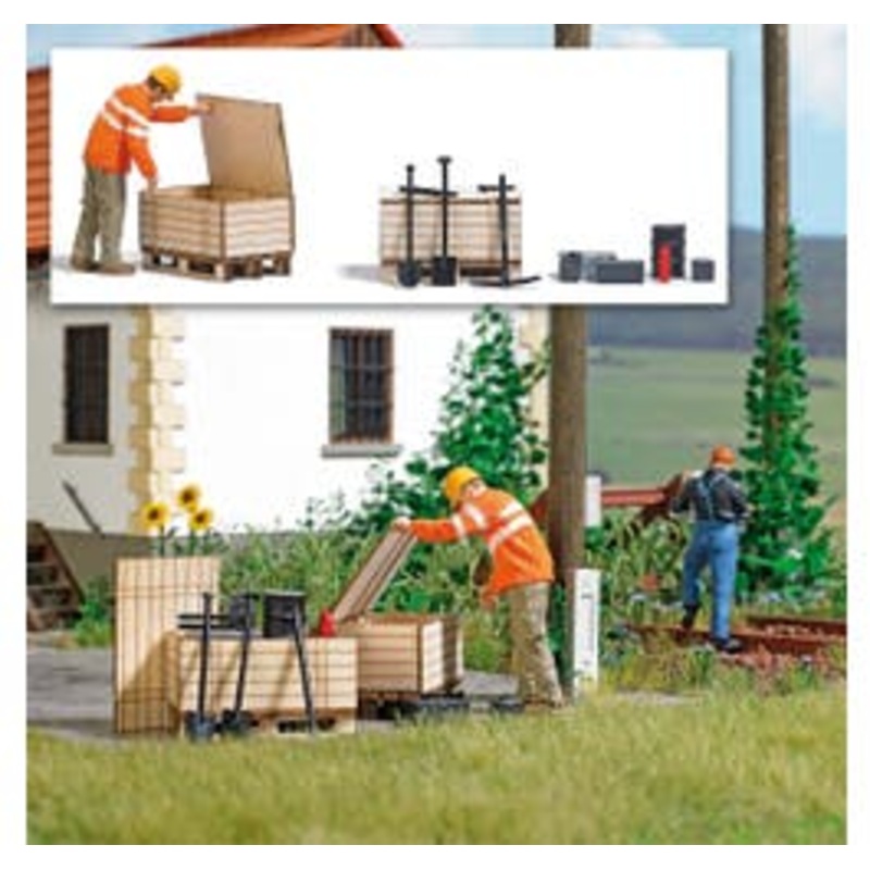 Busch 10703  O Track construction worker kit