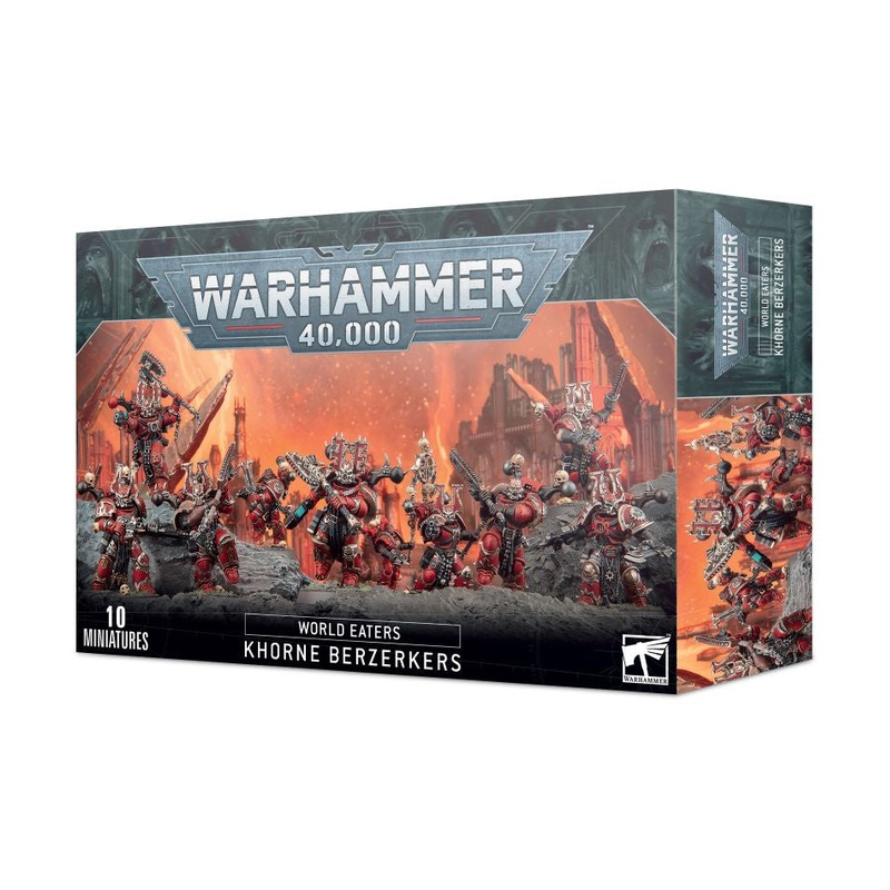 GW – Warhammer 40k World Eaters: Khorne Berserkers  (43-10)