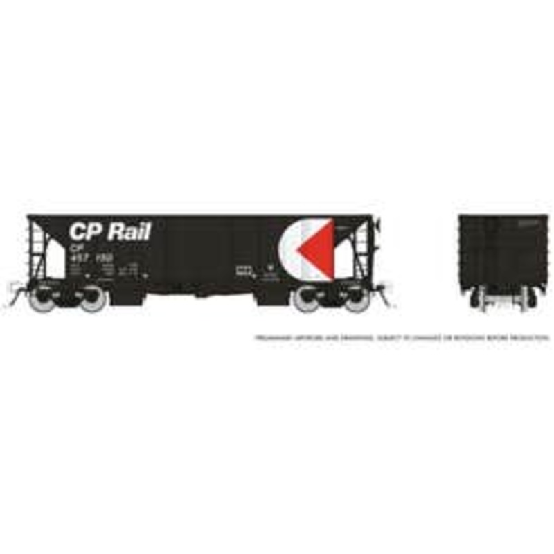 Rapido 158015A HO NSC Ballast Car: CP Rail: Single Car