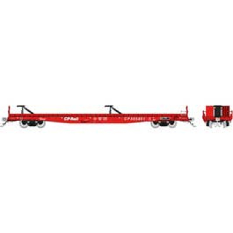 Rapido HO 151003A Marine Industries Piggyback Flatcar: CP Rail: Single Car #1