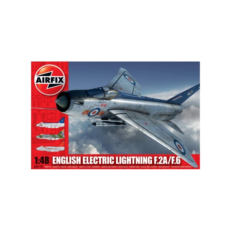 Airfix – 1/48 English Electric Lightning F.2A/F.6