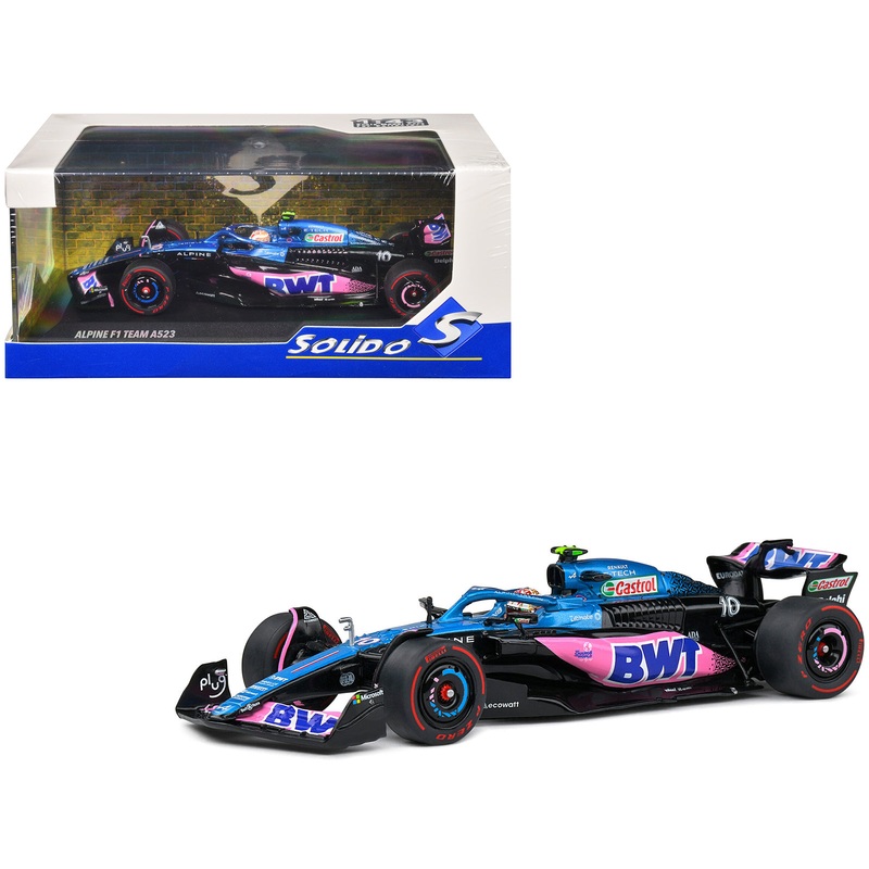 Alpine A523 #10 Pierre Gasly “BWT” 3rd Place Formula One F1 “Dutch GP” (2023) 1/43 Diecast Model Car by Solido