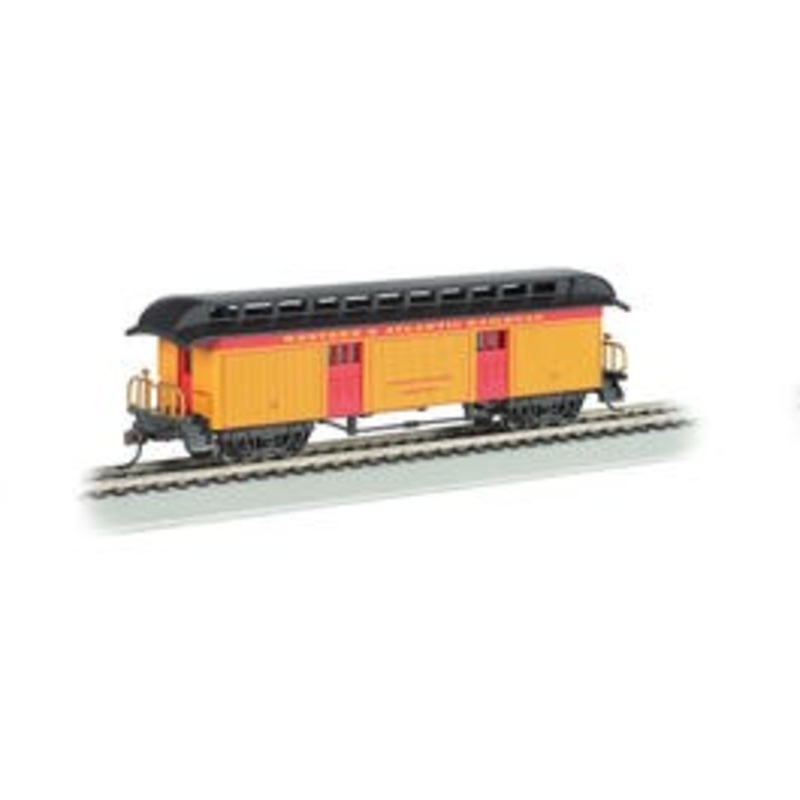 Bachmann #15301 Old-Time Baggage Car – Western & Atlantic RR
