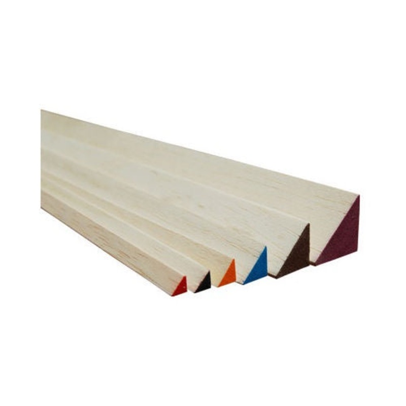 Balsa – Rectangle 6 x 12mm x 915mm (Green)