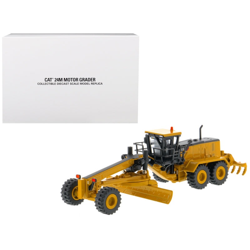 CAT Caterpillar 24M Motor Grader “Elite Series” 1/125 Diecast Model by Diecast Masters