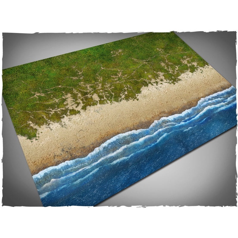 Deep-Cut Studio – Game Mat – Beach (Mousepad 4×4′)
