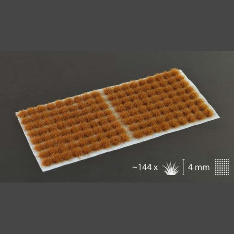 Gamers Grass – 4mm Tufts – Brown (Small)  (GG4-Bs)