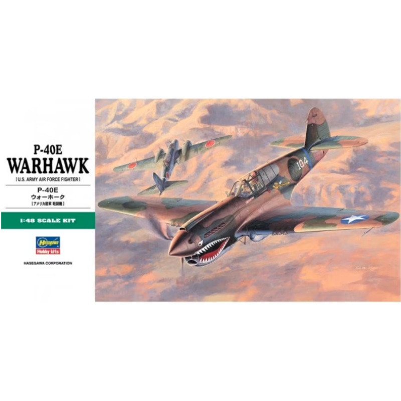 Hasegawa – 1/48 P-40E Warhawk